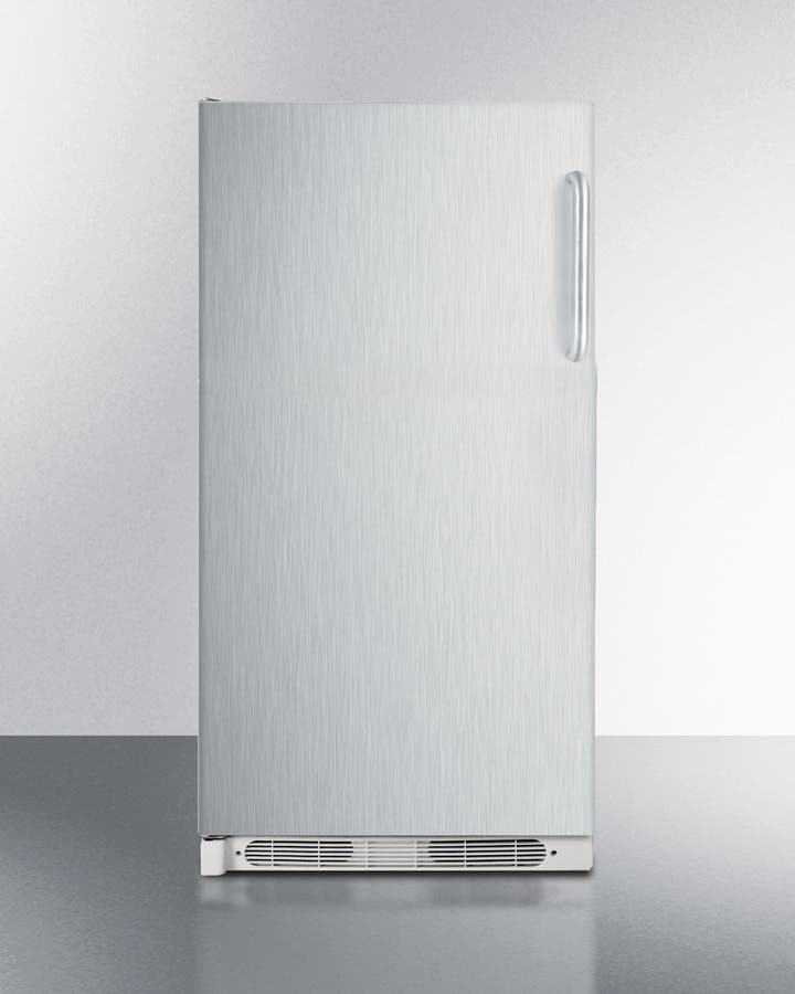 Summit R17FFSSTBLHD Stainless Steel, Left Hand Door Swing