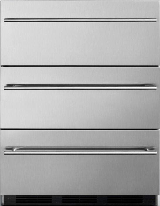 Summit SP6DSSTBOS7THINADA Stainless Steel, Thin Handles, ADA Compliant