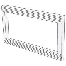 Sharp RK48S27 27" Built-In Trim Kit