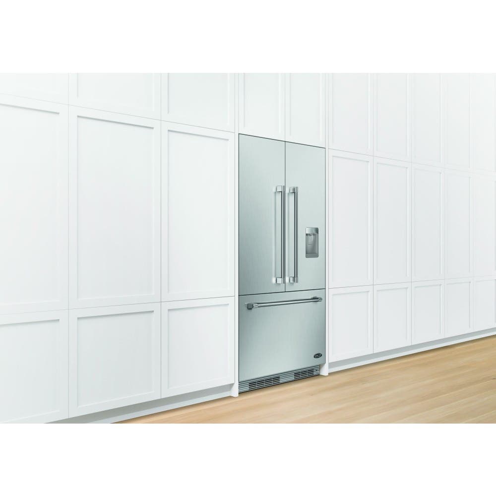 DCS RS36A72UC1 36" Panel Ready Counter-Depth French Door Refriger...