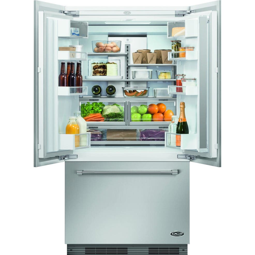 DCS RS36A72UC1 36" Panel Ready Counter-Depth French Door Refriger...