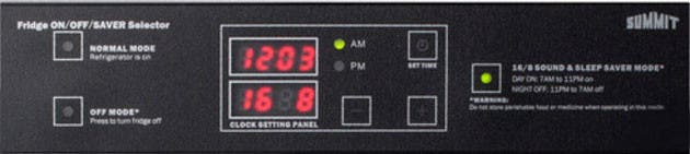 Summit HBOX168 Hotel Energy and Noise Saving Box