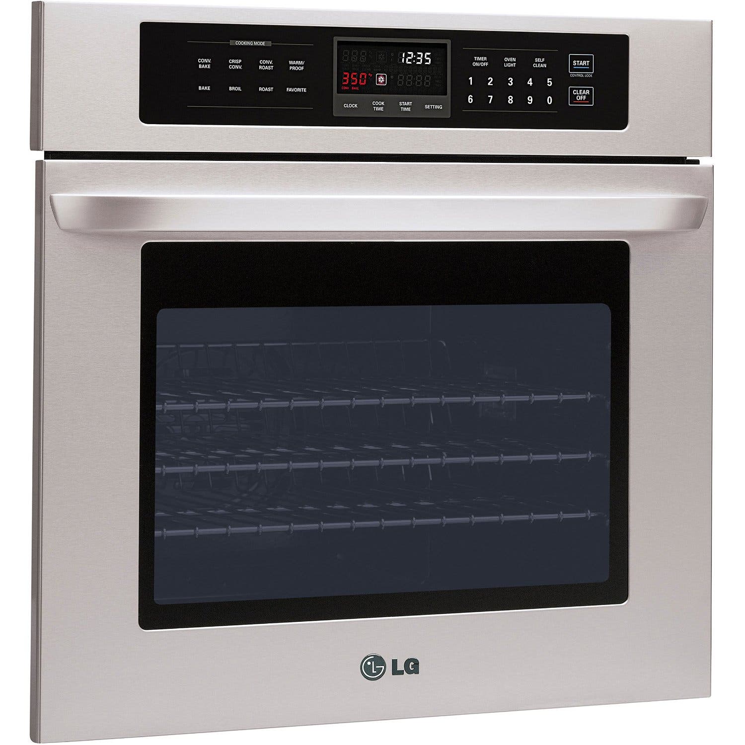 LG LWS3010ST 30 Inch Single Electric Wall Oven