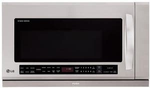 LG LSMH208ST 2.0 cu. ft. Large Capacity Over-The-Range Microwav...