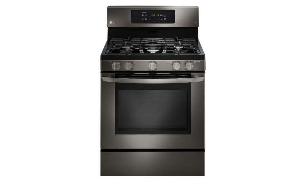 LG LRG3081BD Black Stainless Steel
