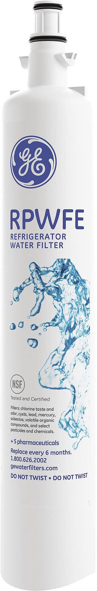 Refrigerator Water Filter - 4 Pack