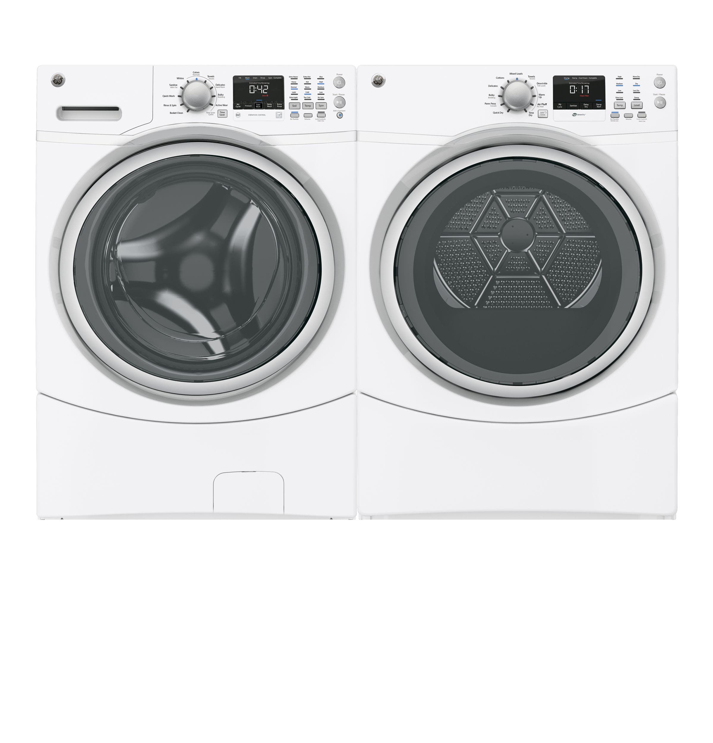 GE GFDN160EJWW White