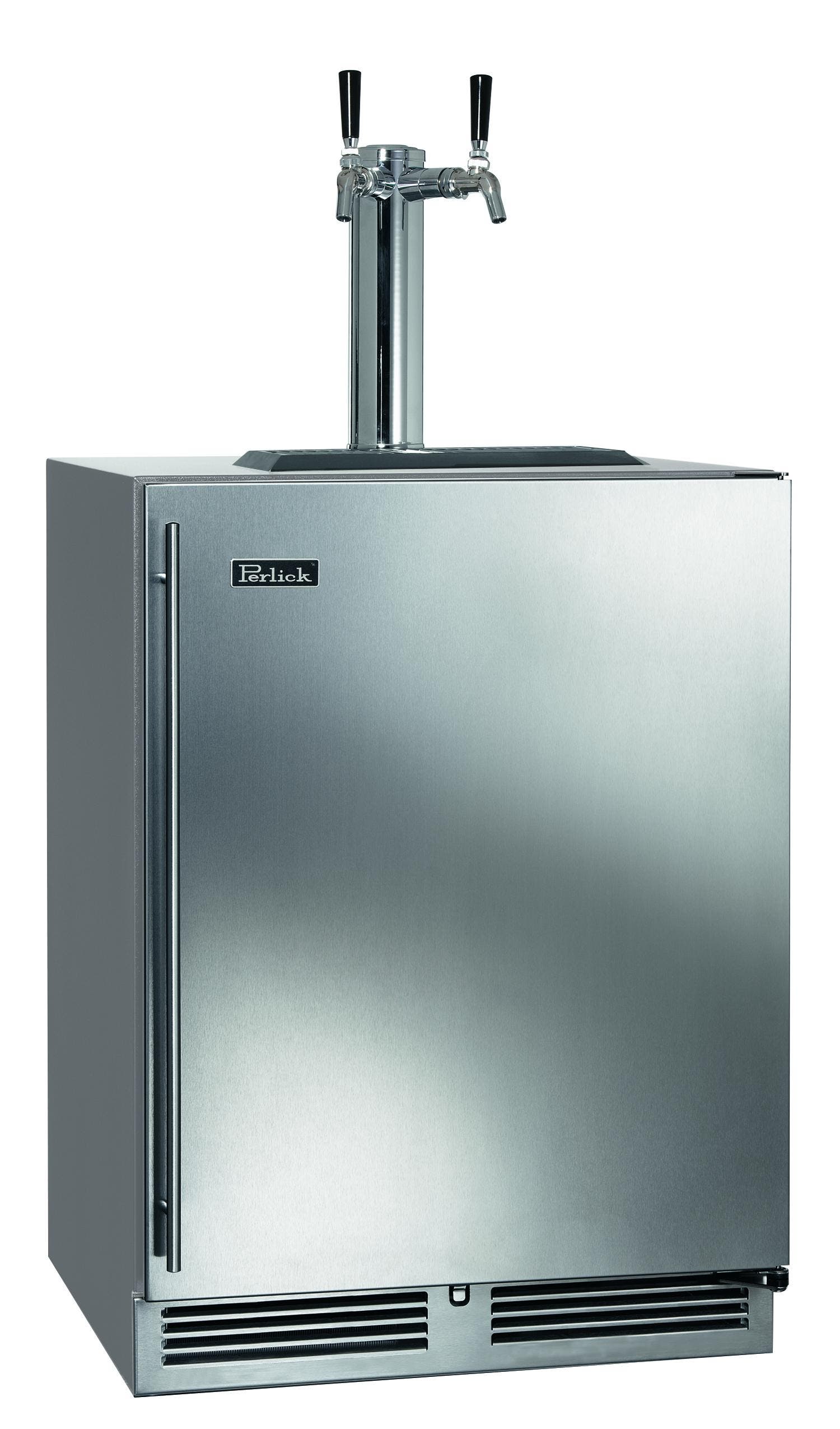 Perlick HC24TO31R2 Stainless Steel, Right Door Swing, Dual Faucet