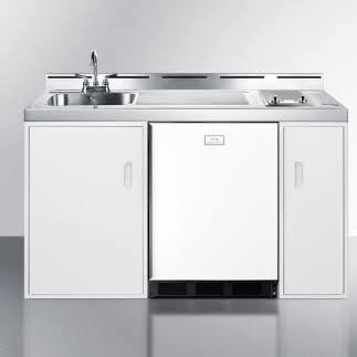 Summit C60ELGLASS0 White