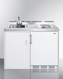 Summit C48ELGLASS0 White