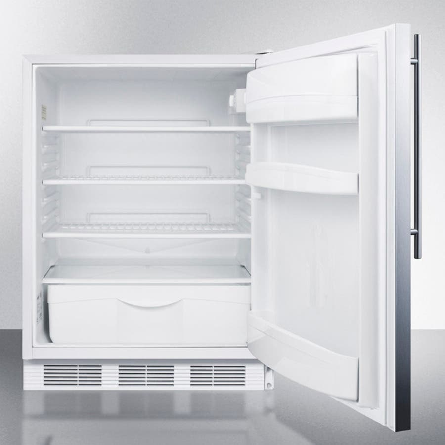 Summit FF67SSHVADA Commercially approved, ADA compliant all-refrigera...