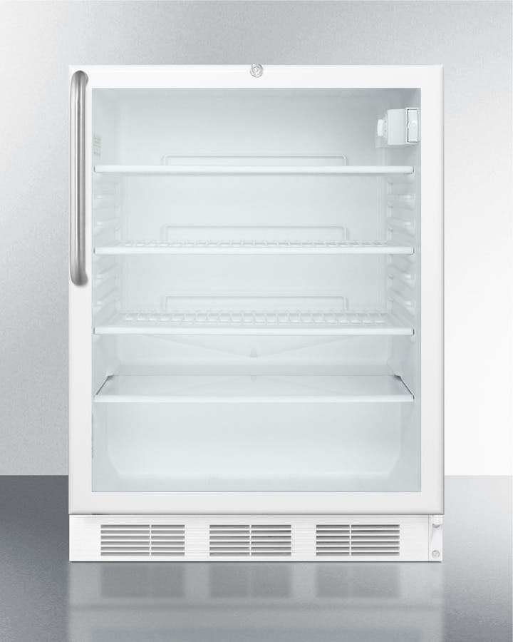 Summit SCR600LCSSADA Stainless Steel