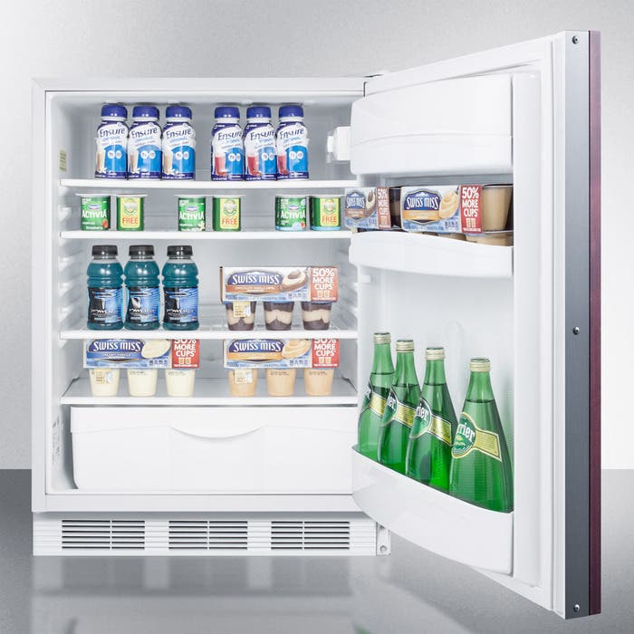 Summit FF6LIFADA ADA compliant freestanding all-refrigerator