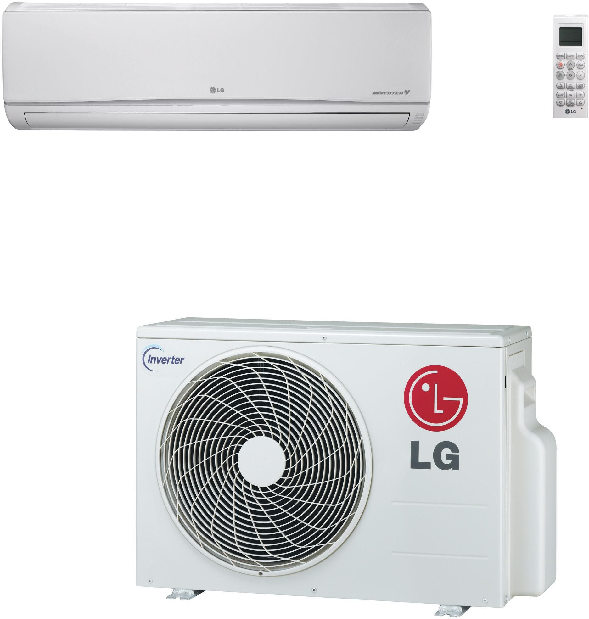LG LS240HEV1 22,000 BTU Mega Single Zone Wall-Mount Ductless Sp...