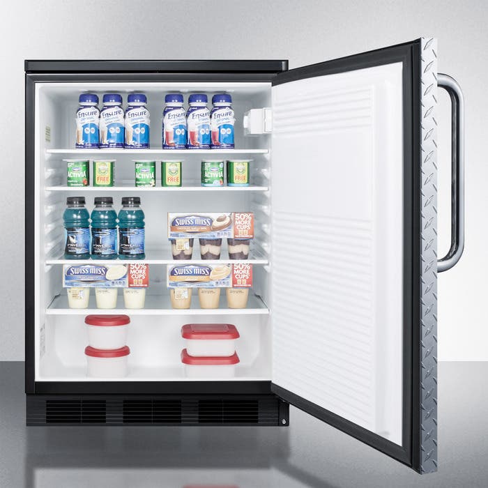 Summit FF7LBLDPL Commercial counter height all-refrigerator