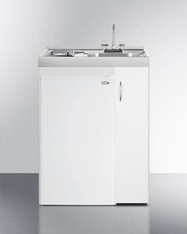 Summit C301GLASSCM406W White
