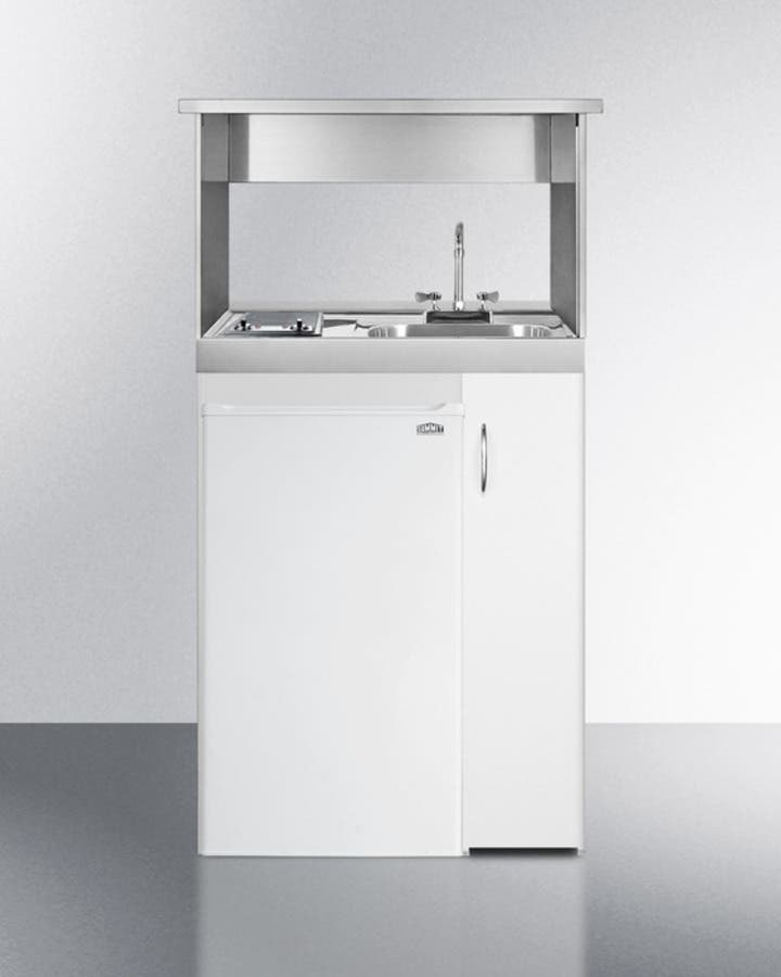 Summit C301GLASSCM406W White