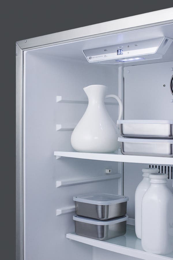 Summit CLR268CSS 24" Built-in Compact Refrigerator