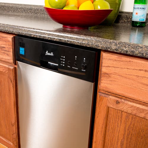 Avanti DWE1802SS 18" Full Console Dishwasher
