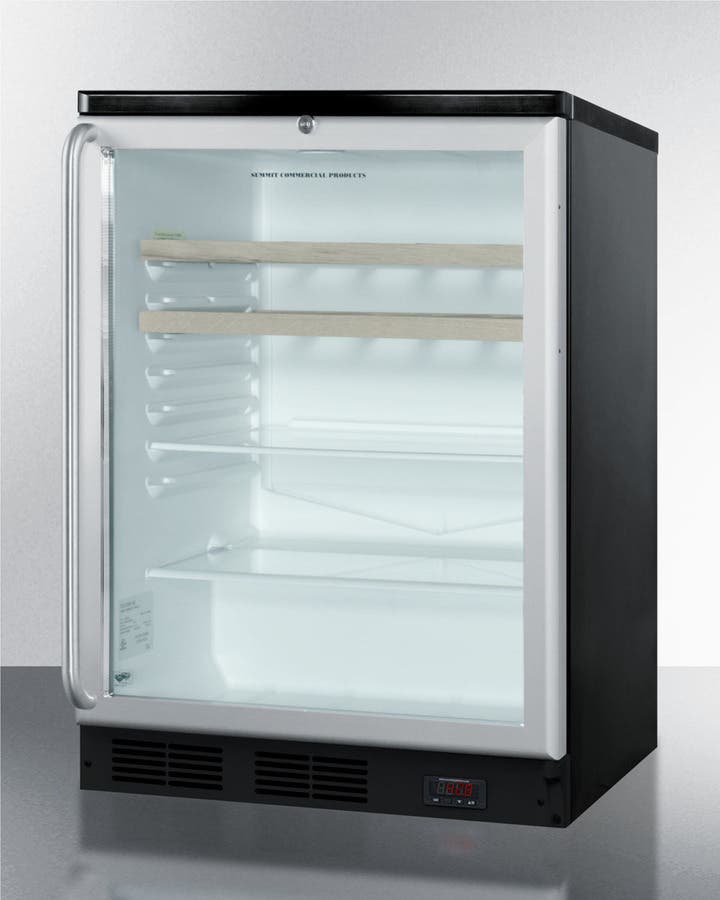 Summit SCR600BLPUBSHWO Black