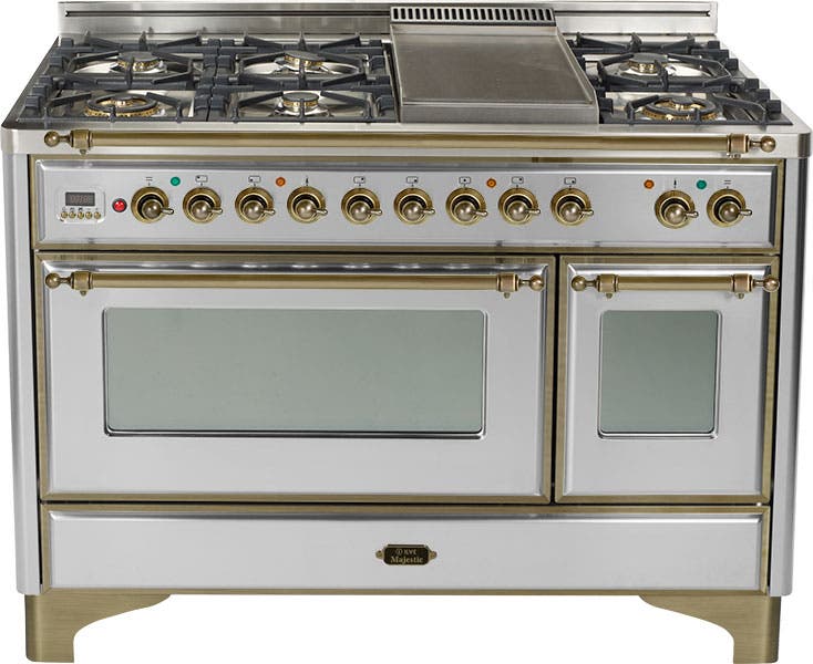 Ilve UM120FDMPIY Stainless Steel with Oiled Bronze Trim