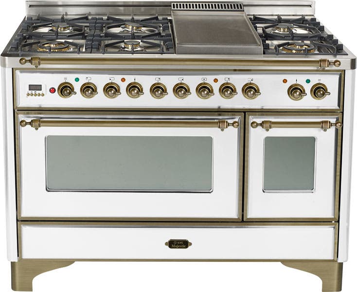 Ilve UM120FDMPBY True White with Oiled Bronze Trim
