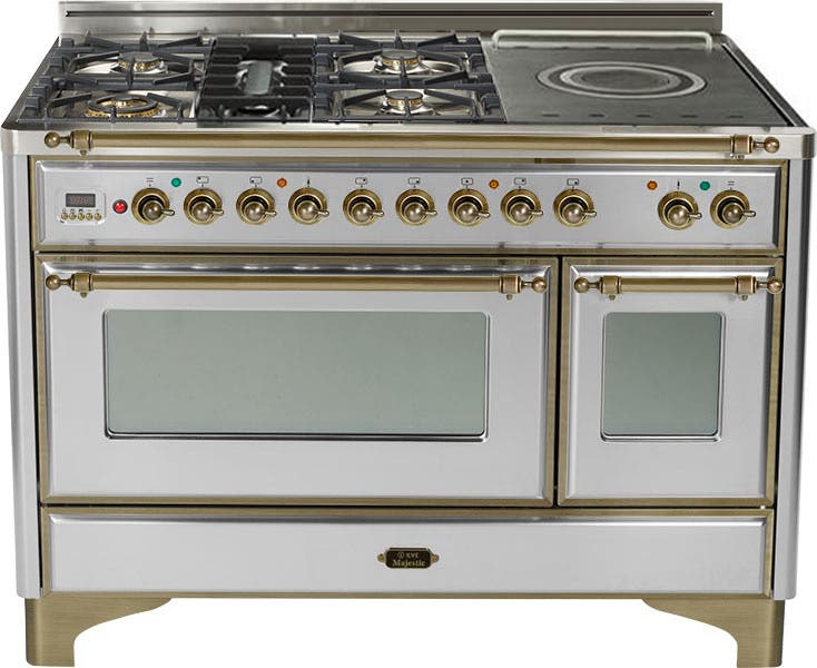 Ilve UM120SDMPIY Stainless Steel with Oiled Bronze Trim