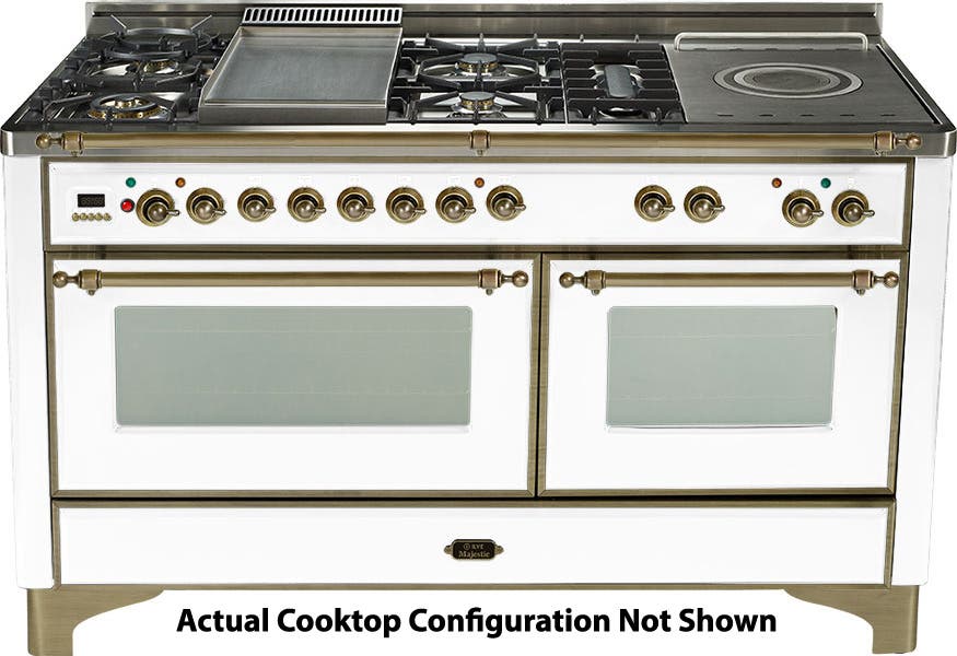 Ilve UM150SDMPBY True White with Oiled Bronze Trim