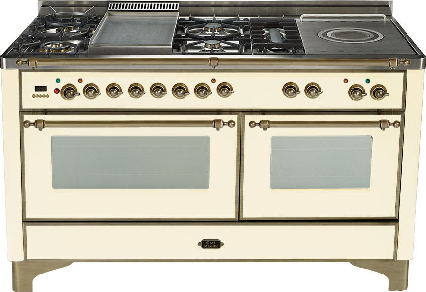 Ilve UM150FSDMPAY Antique White with Oiled Bronze Trim