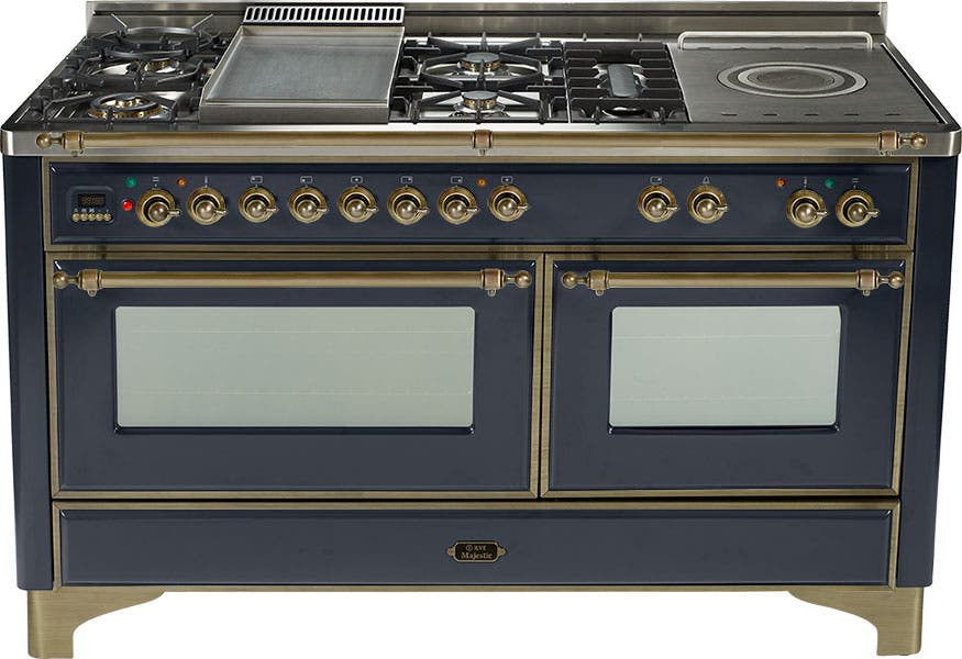 Ilve UM150FSDMPMY Matte Graphite with Oiled Bronze Trim