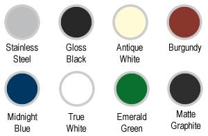 Ilve UPN90FDVGGNX Gloss Black