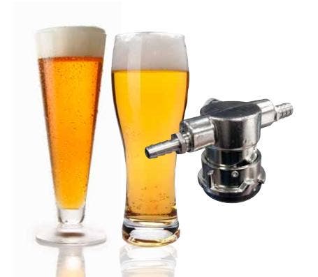 Perlick 40030S Low Profile Lo-Boy S System Beer Coupler