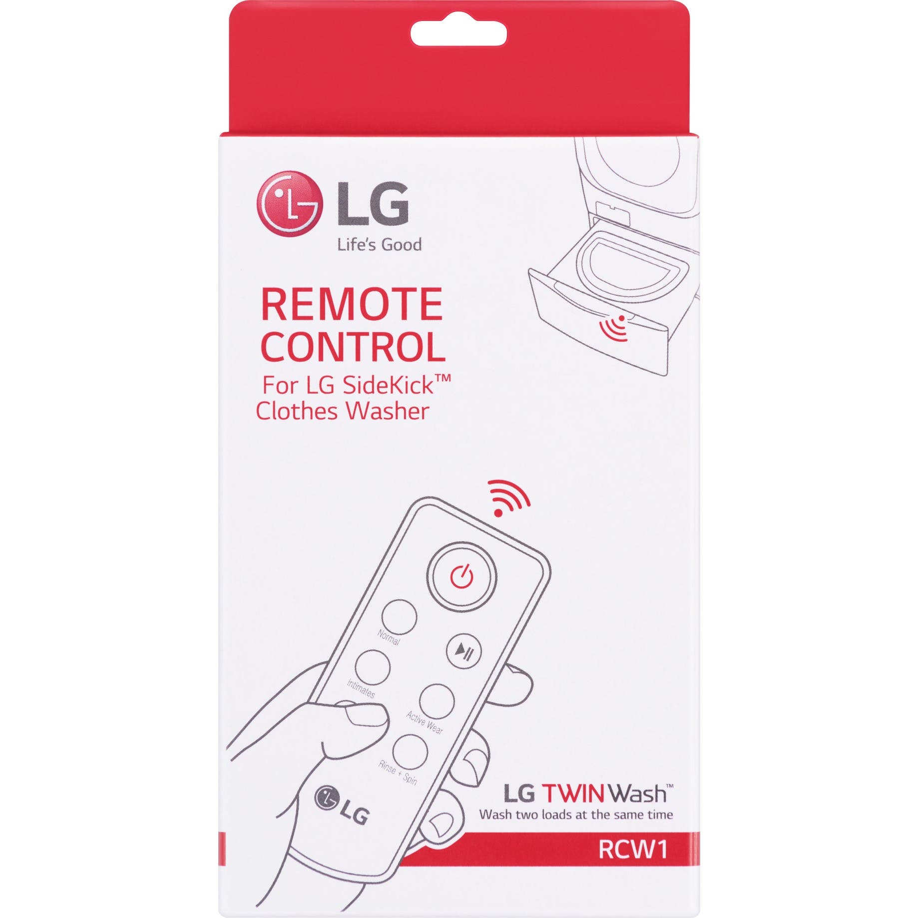 LG RCW1 Pedestal Washer Remote Control