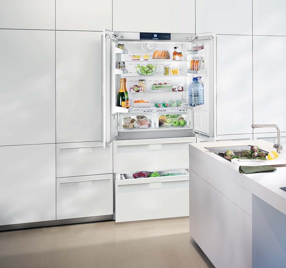 Liebherr HCB2062 36" Fully Integrated French Door Refrigerator