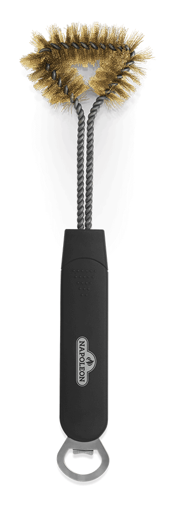 Napoleon 62012 3-sided Brass Bristle BBQ Brush
