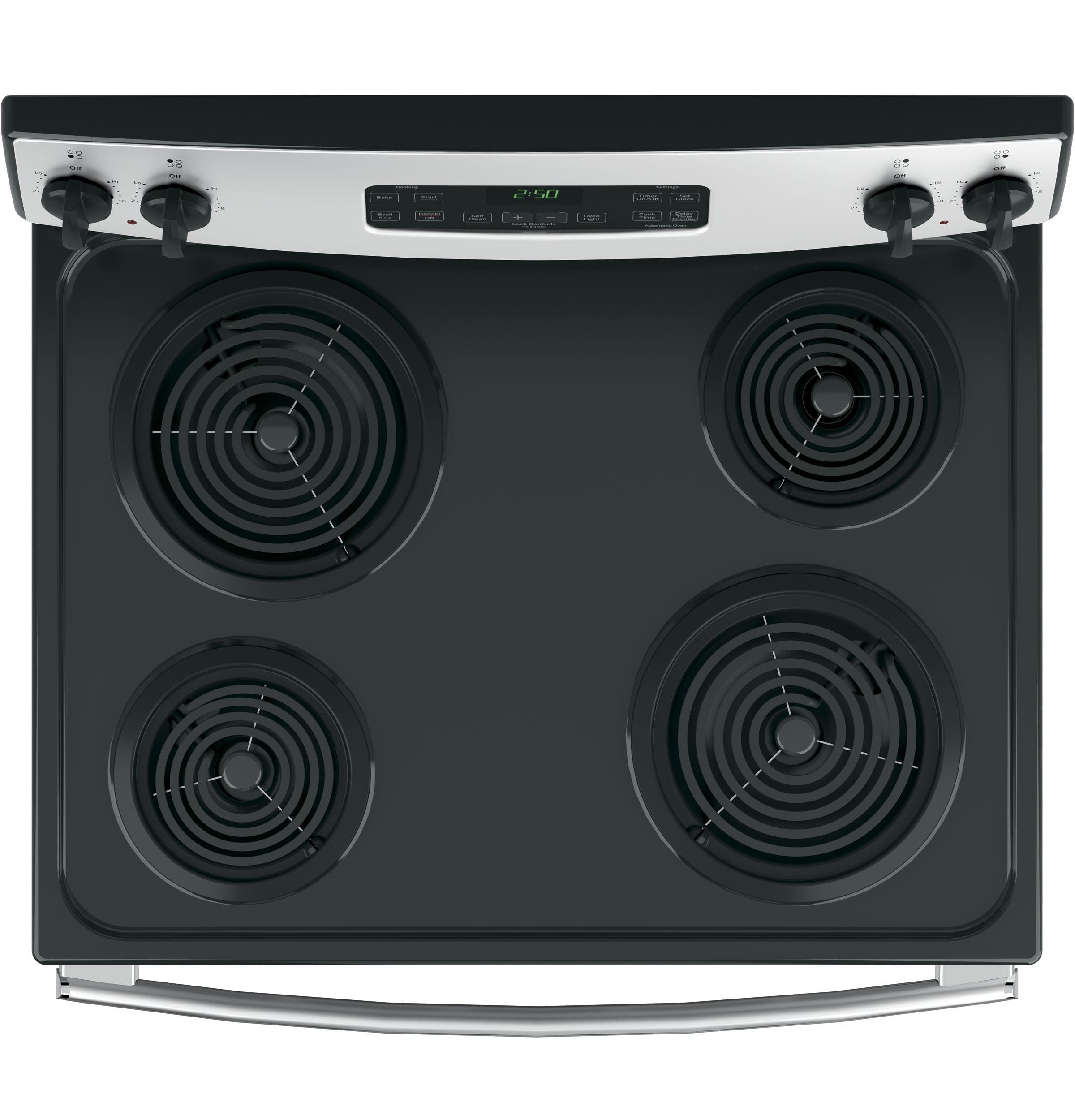 GE JB250RKSS Stainless Steel/black