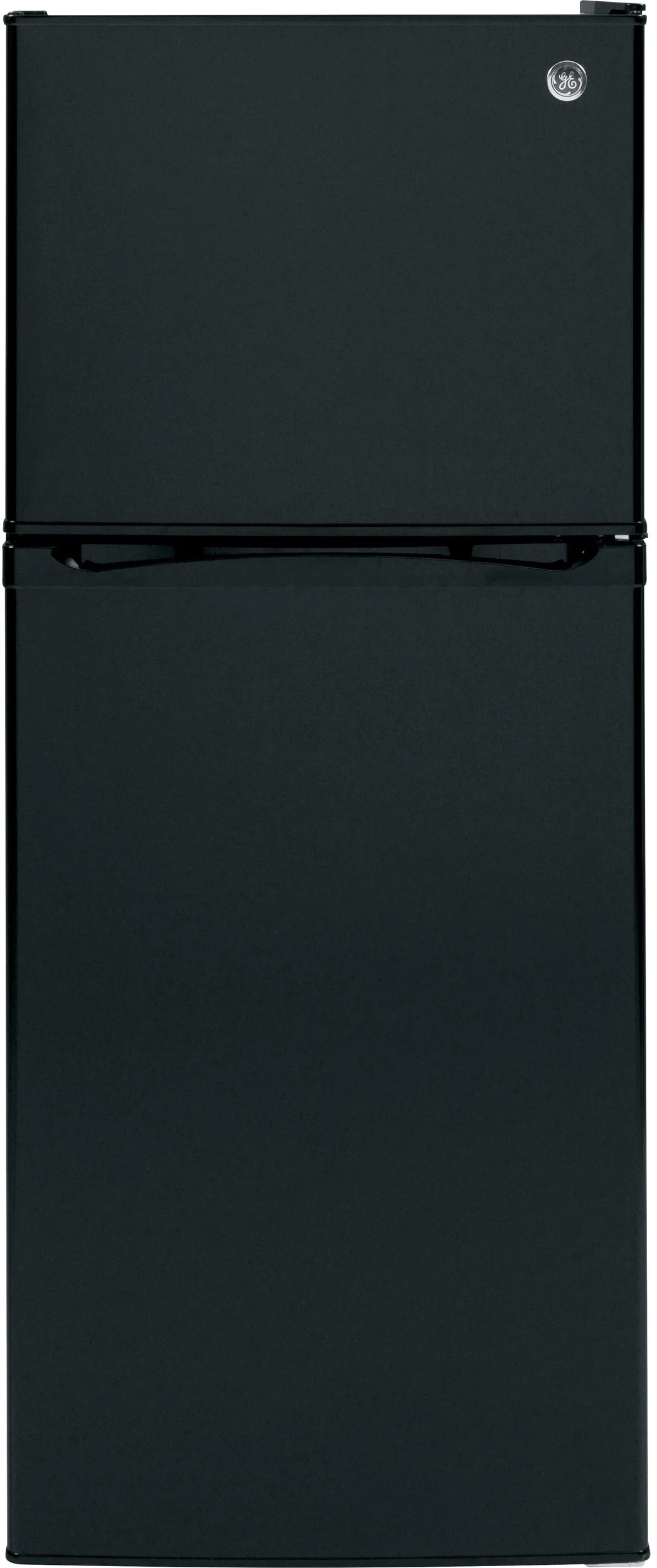 Ge Gpe12fgkbb 12 Cubic Feet Top Freezer Refrigerator: Black 