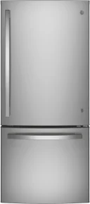 Bottom Freezer Refrigerator Energy Star With 21 Cubic Feet Capacity