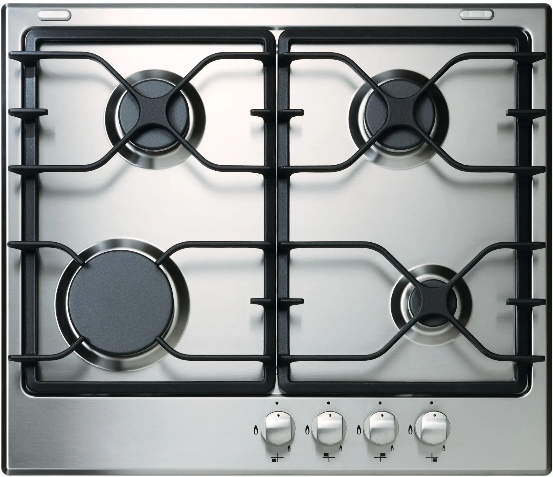 Whirlpool WCG52424AS Black on Stainless Steel