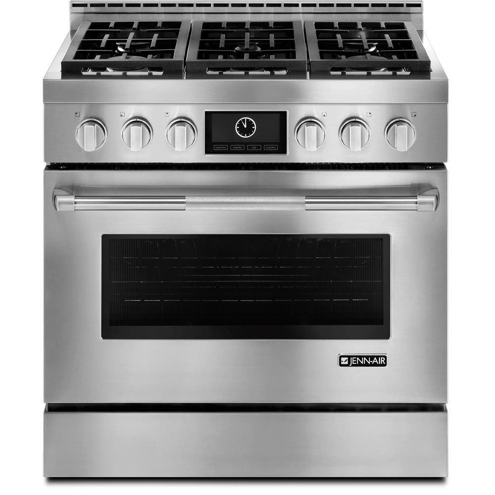 Jenn Air JLRP436WP Pro Style Stainless Handle