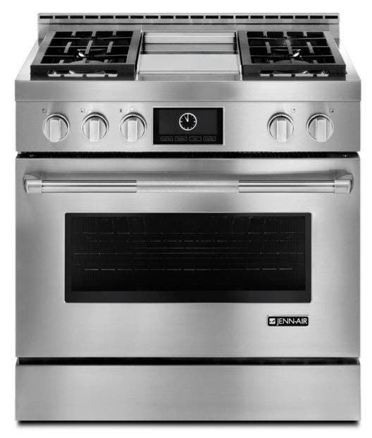 Jenn Air JLRP536WP Pro Style Stainless Handle