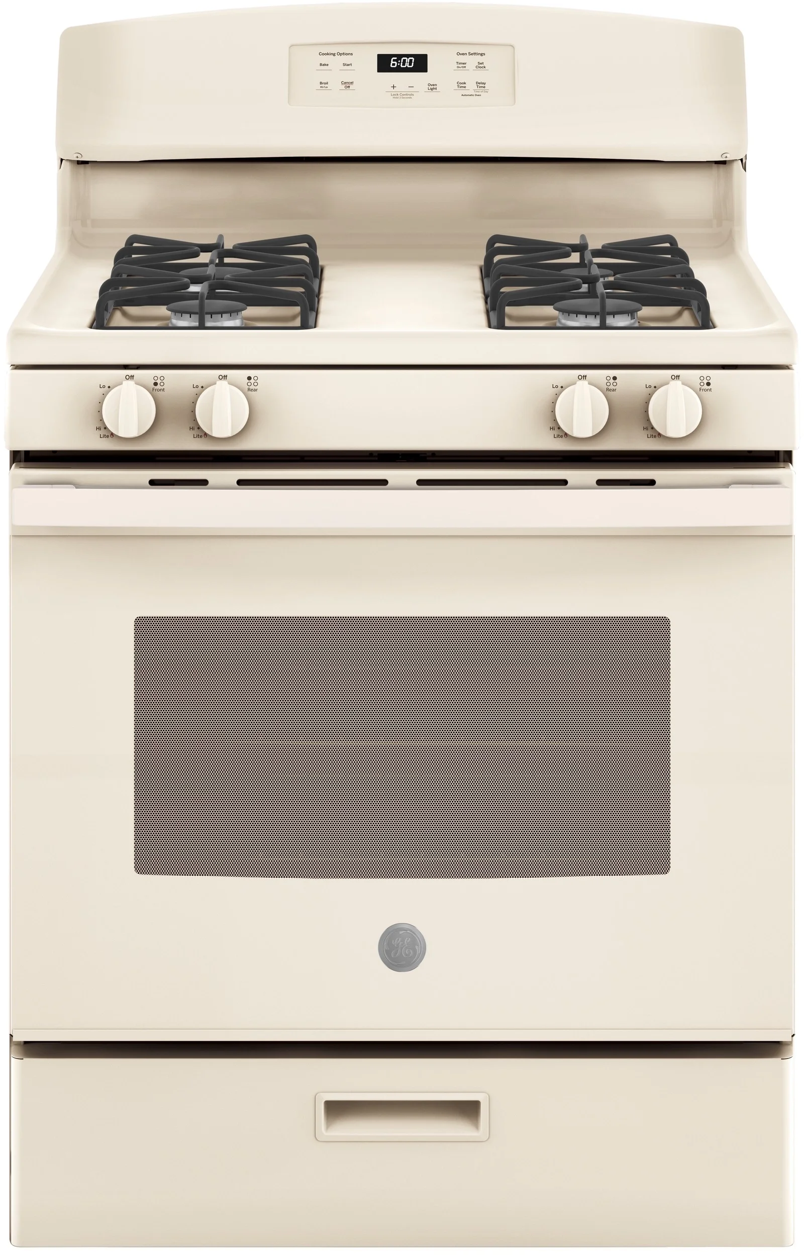 GE JGBS60DEKCC 30 Inch Freestanding Gas Range Bisque | Plesser's