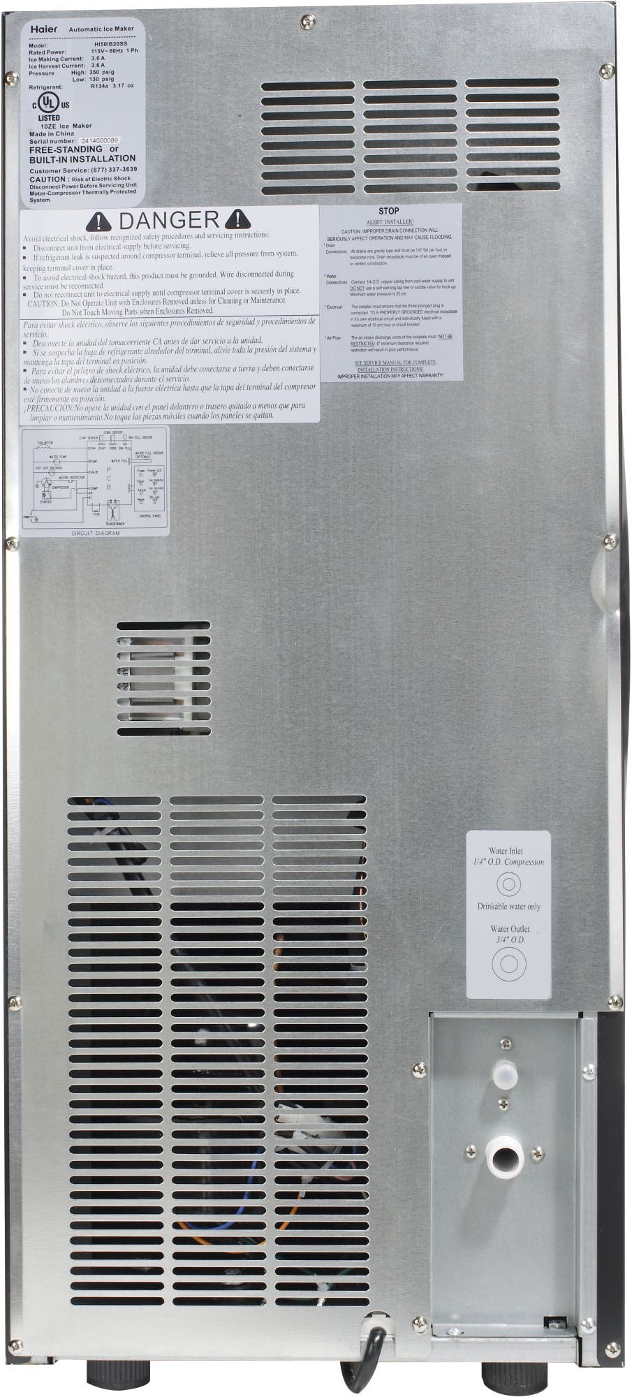 Haier HI50IB20SS Stainless Steel