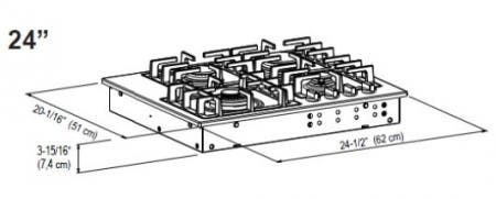 Fulgor Milano F4GK24S1 Stainless Steel