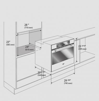 Fulgor Milano F1SM30S1 Stainless Steel