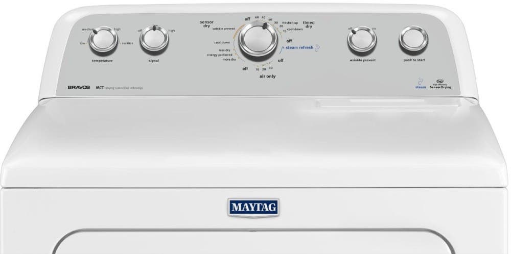 Maytag MEDX6STBW White