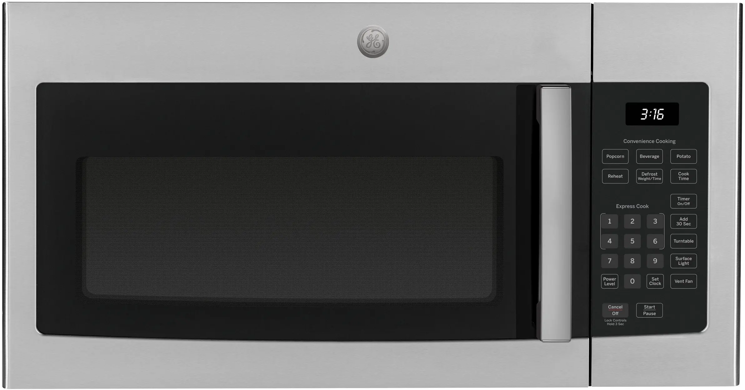 GE JVM3160RFSS 30 Inch Over-the-Range Microwave Oven Stainless