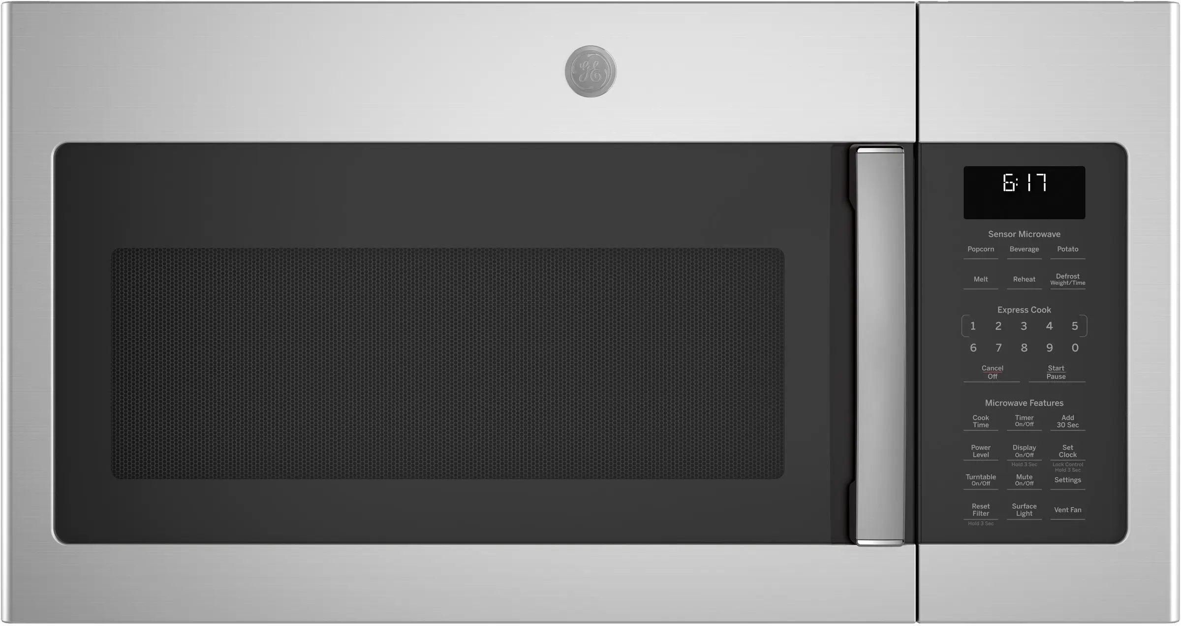 GE JVM6175SKSS 30 Inch 1.7 cu. ft. Over-the-Range Microwave