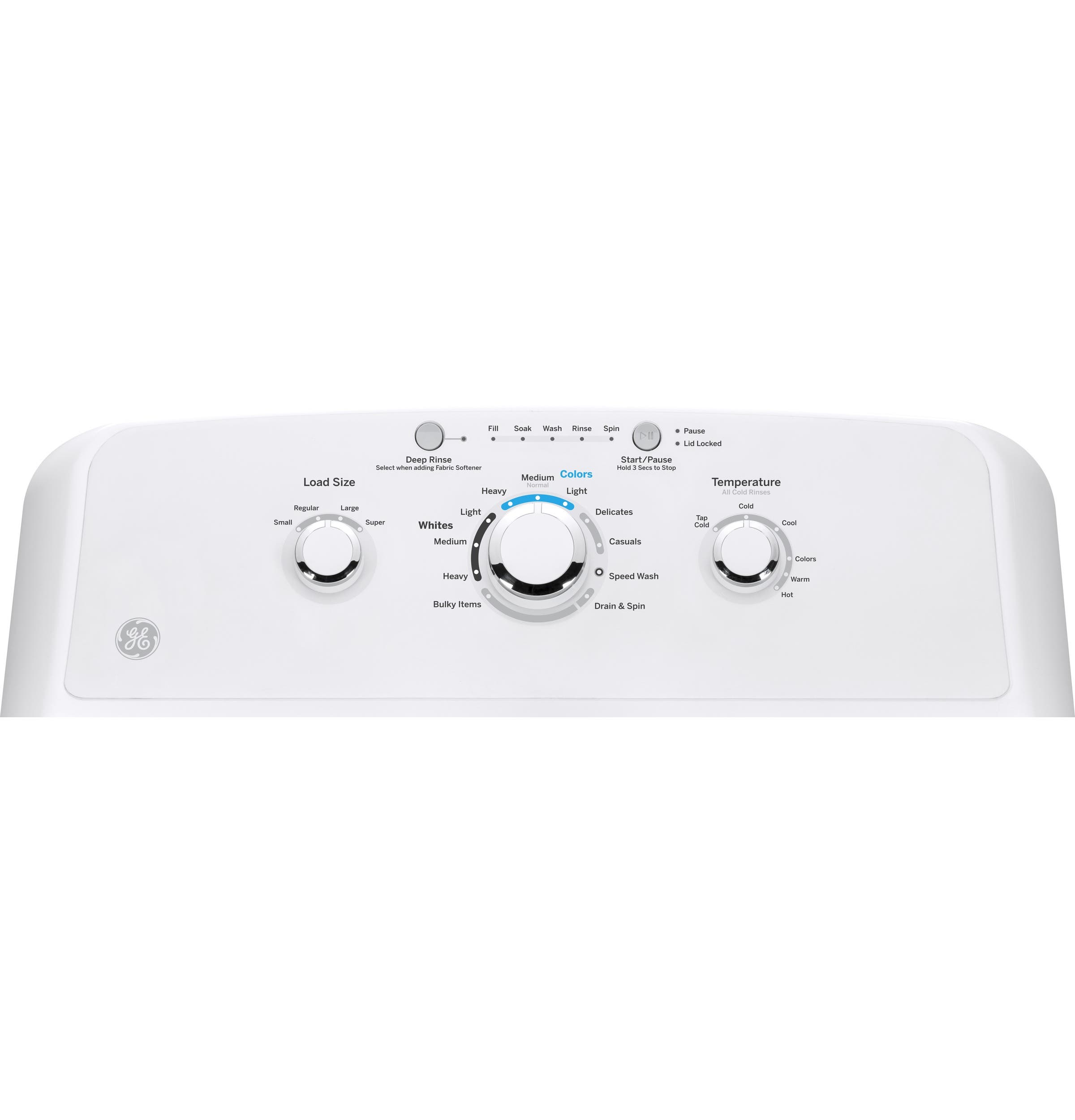 GE GTW330ASKWW White