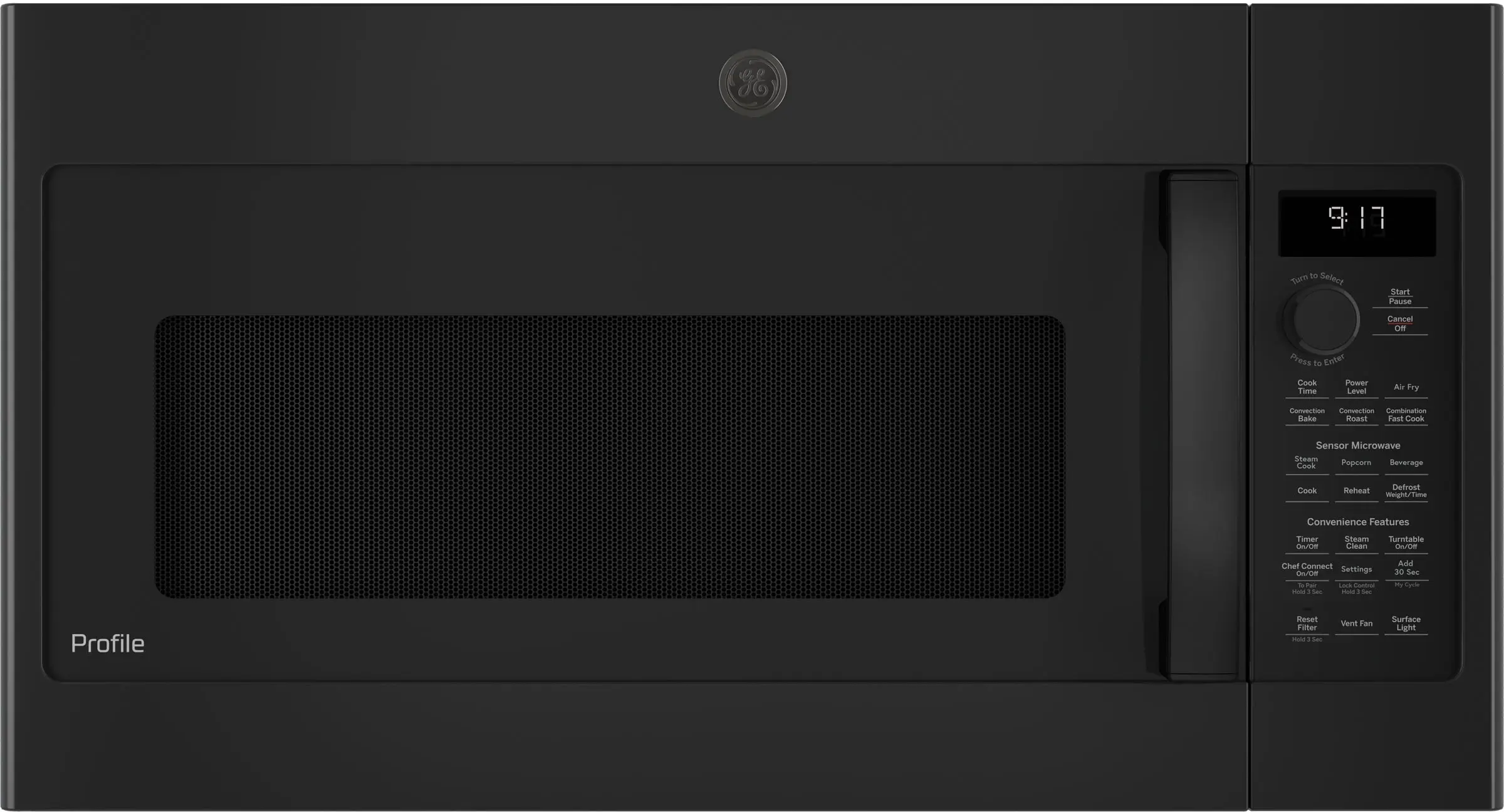 GE PVM9179DKBB Black